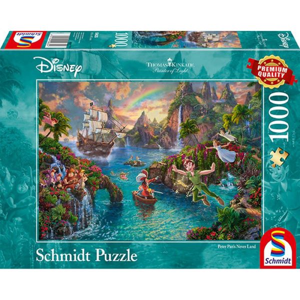 SCHMIDT 59635 - Puzzle - Disney Peter Pan, 1000 Teile