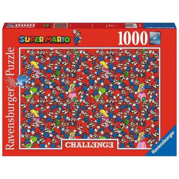 RAVENSBURGER 16525 - Puzzle - Super Mario Bros Challenge, 1000 Teile