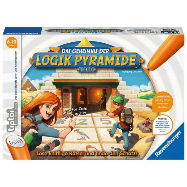 RAVENSBURGER 00042 - tiptoi Spiel - Das Geheimnis der Logik-Pyramide