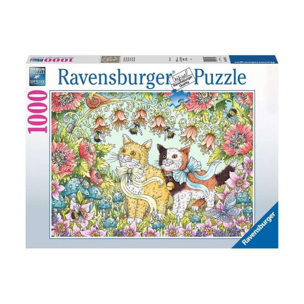 RAVENSBURGER 16731 - Puzzle - Kätzchenfreundschaft, 1000 Teile