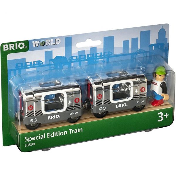 BRIO 33838 - Bahn - Silberne U-Bahn, Special Edition