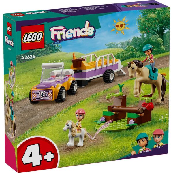 LEGO 42634 - Friends - Pferde- und Pony-Anhänger