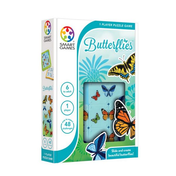 SMART GAMES 439 - Kompaktspiele - Butterflies