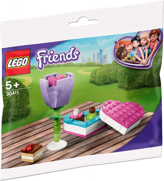 LEGO 30411 - Friends - Pralinenschachtel &amp; Blume