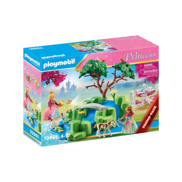 PLAYMOBIL 70961 - Princess - Prinzessinnen-Picknick mit Fohlen