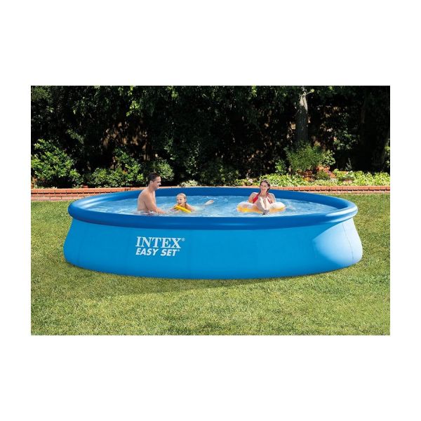 INTEX 28158GN - Pool - Easy Set Aufstellpool mit Filterpumpe, 457x84cm