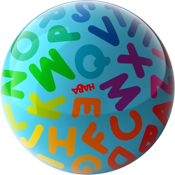 HABA 303481 - Ball - Buchstaben, 22 cm