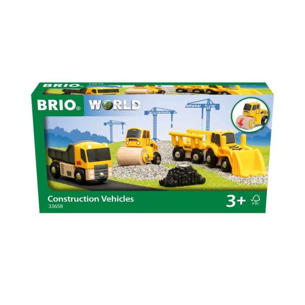 BRIO 33658 - World - Baustellenfahrzeuge