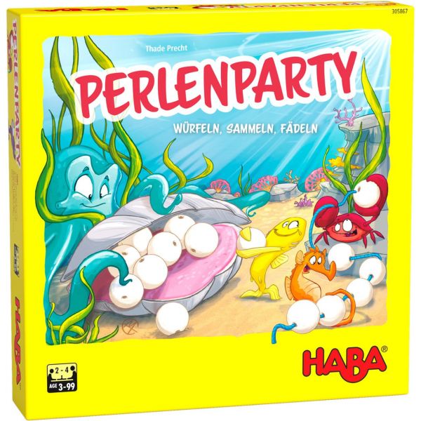 HABA 305867 - Kinderspiel - Perlenparty