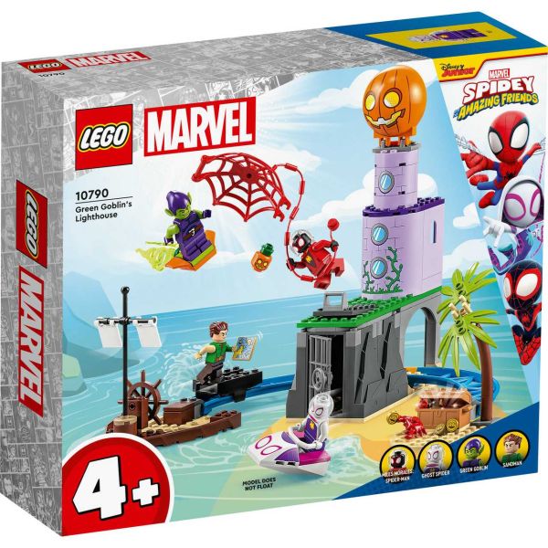 LEGO 10790 - Spidey und Seine Super-Freunde - Spideys Team an Green Goblins Leuchtturm