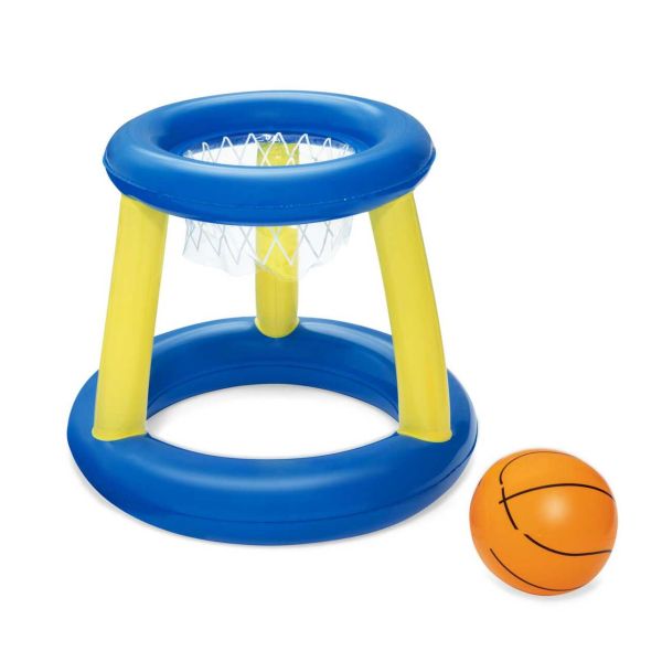 BESTWAY 52418 - Wasserspielzeug - Schwimmendes Basketball-Set Ø59x49cm