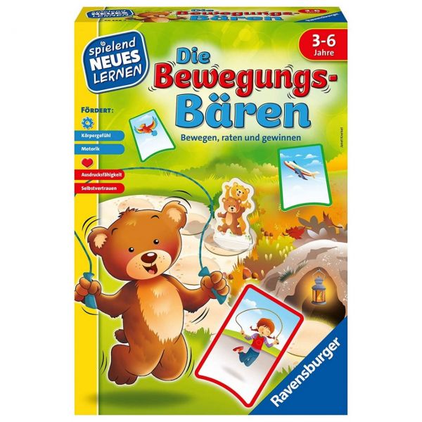 RAVENSBURGER 20568 - Spielend erstes Lernen - Die Bewegungsbären
