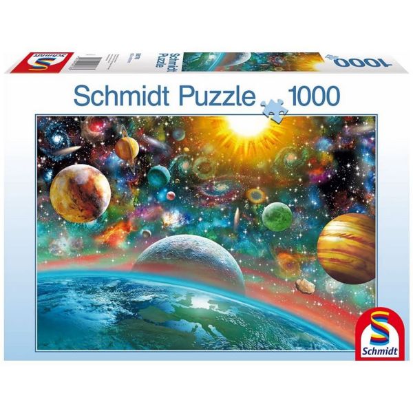 SCHMIDT 58176 - Puzzle - Weltall, 1000 Teile