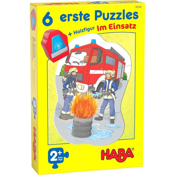 HABA 305236 - 6 erste Puzzles - Im Einsatz
