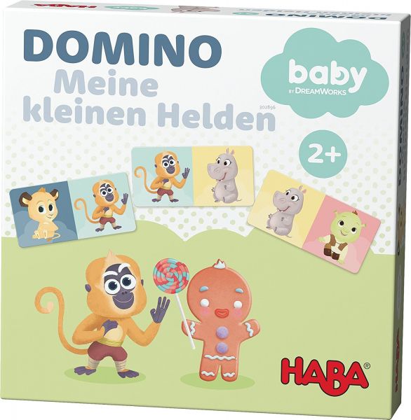 HABA 302896 - Domino Legespiel - Meine kleinen Helden - Dreamworks babies