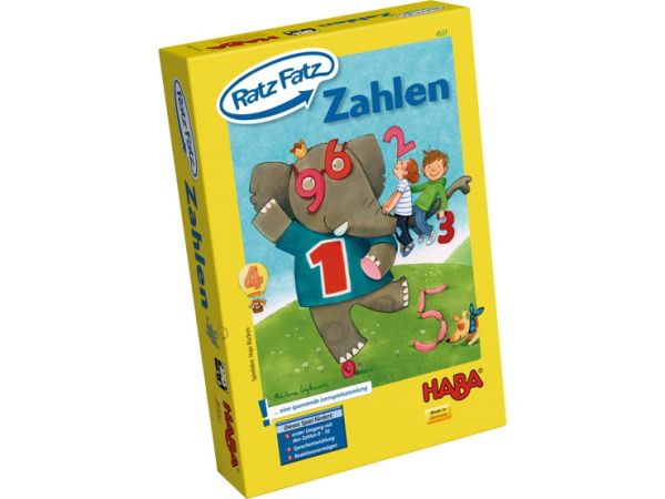 HABA 4537 - Lernspiel - Ratz-Fatz - Zahlen