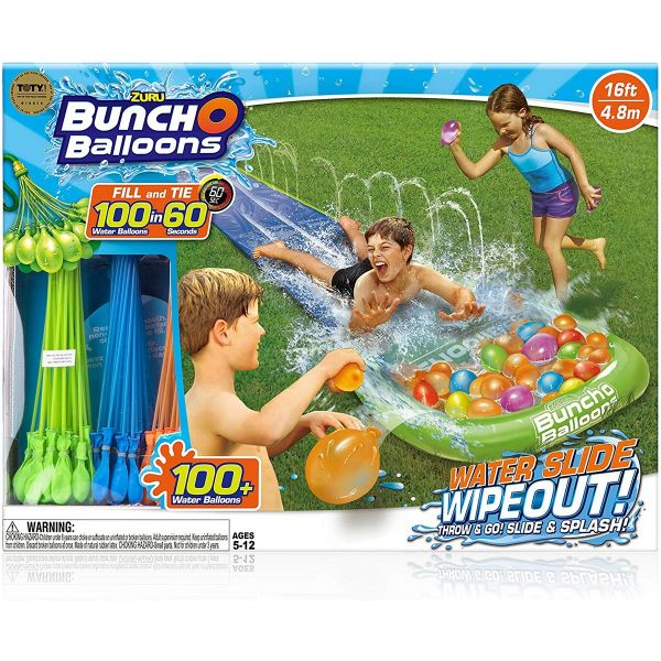 Splash Toys 5697 - Gartenspielzeug - Bunch O Balloon Wasserrutsche mit Bomben