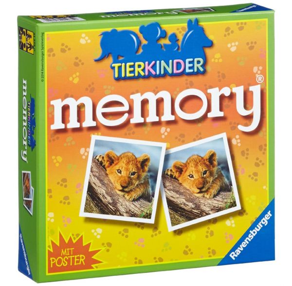 RAVENSBURGER 21275 - Tierkinder memory