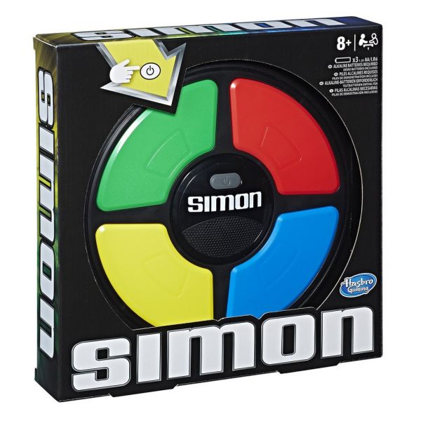 HASBRO B7962 - Brettspiel - Simon Swipe - Simon Sagt - Geschicklichkeitsspiel