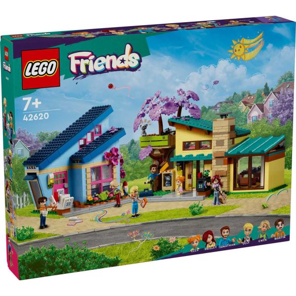 LEGO 42620 - Friends - Ollys und Paisleys Familien Haus