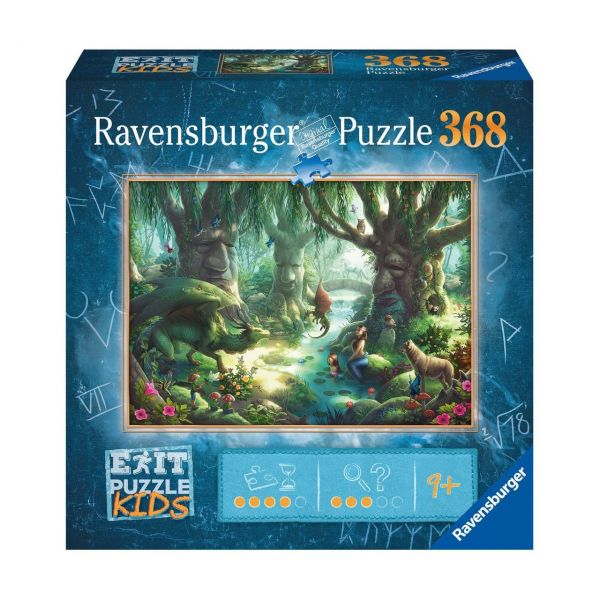 RAVENSBURGER 12955 - Puzzle - Exit Kids: Der magische Wald, 368 Teile
