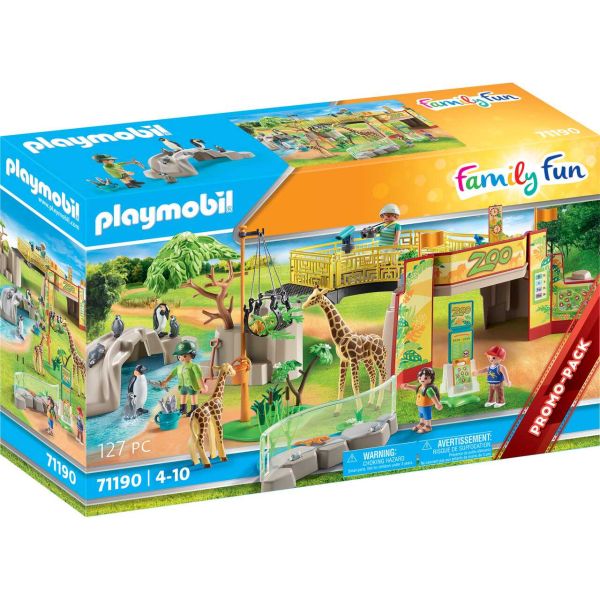 PLAYMOBIL 71190 - Family Fun - Erlebnis-Zoo