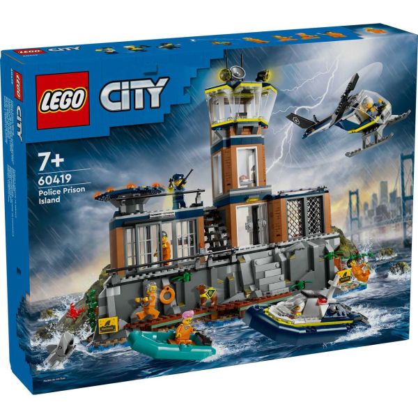 LEGO 60419 - City Polizei - Polizeistation auf der Gefängnisinsel