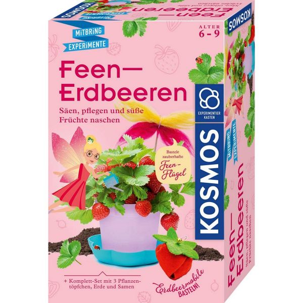 KOSMOS 657819 - Mitbringexperimente Feen-Erdbeeren Erdbeeren züchten Experiment