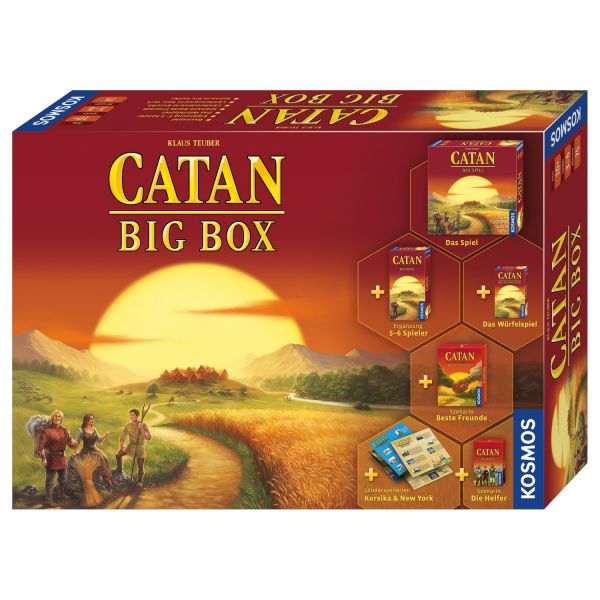 KOSMOS 693152 - Strategiespiel - Catan Big Box 2019