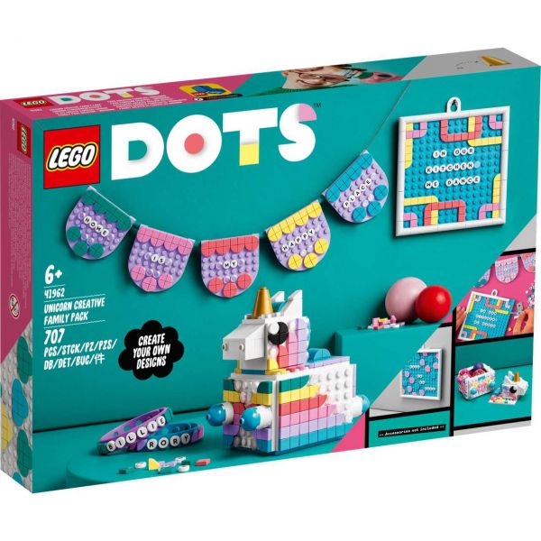 LEGO 41962 - DOTS - Einhorn Familienkreativset