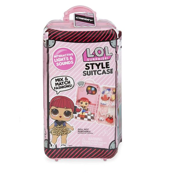 MGA 560425 - L.O.L. Surprise O.M.G. - Stlye Suitcase, CHERRY