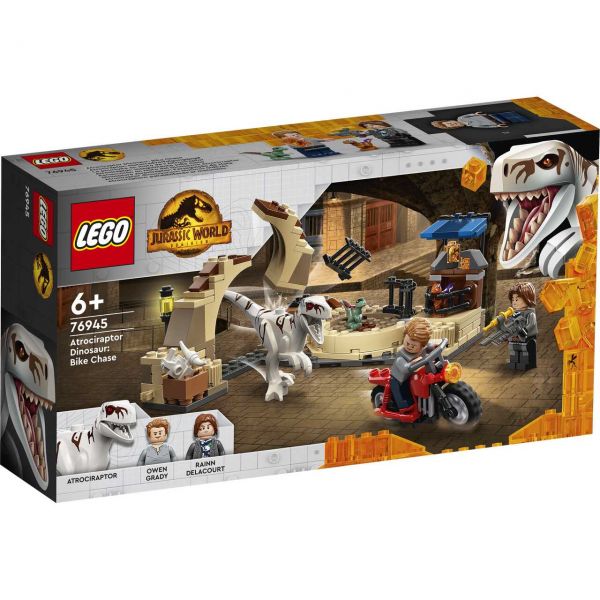 LEGO 76945 - Jurassic World™ - Atrociraptor: Motorradverfolgungsjagd