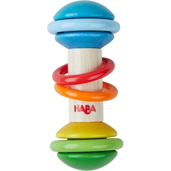 HABA 304815 - Klangspielzeug - Regenmacher Klapperstab