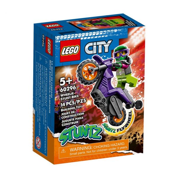 LEGO 60296 - City - Wheelie-Stuntbike