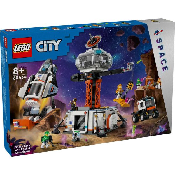 LEGO 60434 - City Weltraum - Raumbasis mit Startrampe