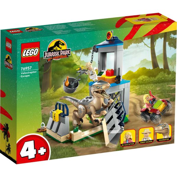 LEGO 76957 - Jurassic World™ - Flucht des Velociraptors