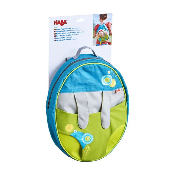 HABA 305975 - Lilli and Friends - Kinder-Puppenrucksack Sommerwiese