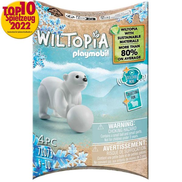 PLAYMOBIL 71073 - Wiltopia - Junger Eisbär