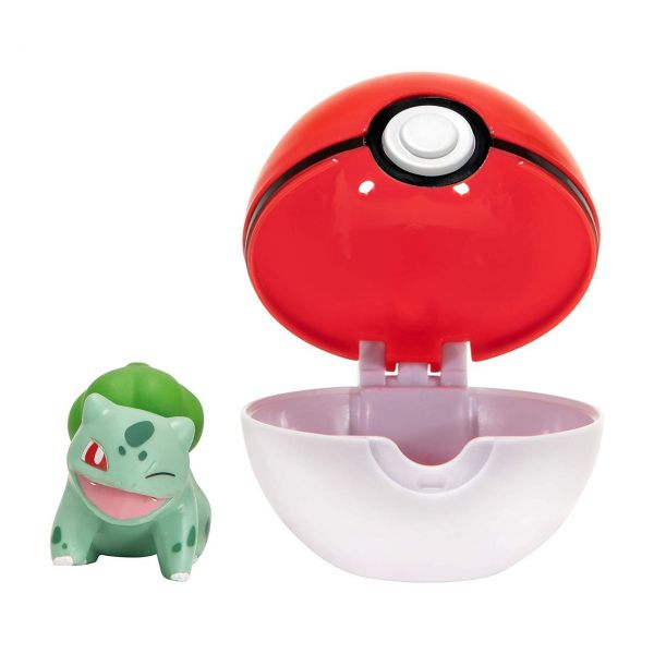 BOTI 37250 - Pokémon Figuren - Clip &#039;n&#039; Go™ Poké Ball und Bisasam