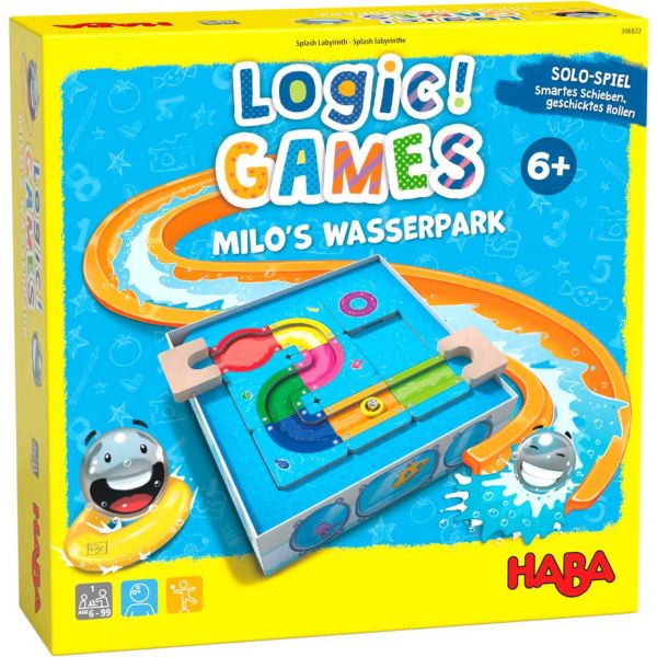 HABA 306822 - Lernspiel - Logic! GAMES, Milo&#039;s Wasserpark