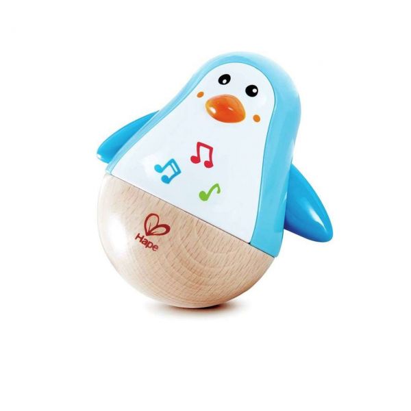 HAPE E0331 - Babyspielzeug - Stehauf-Pinguin