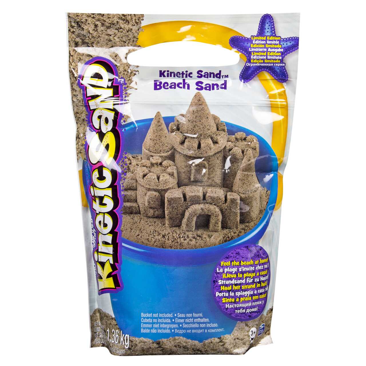 Spin Master Kinetic Sand Eimer 2,7 kg Sand mit Zubehör (6058787) ab 28,66 €