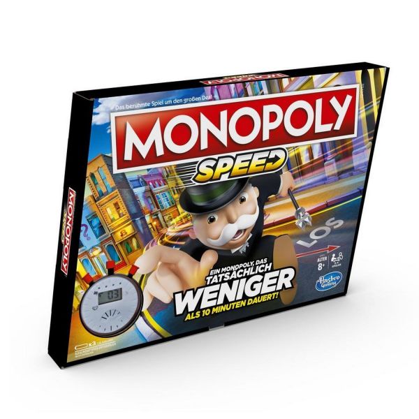 HASBRO E7033 - Brettspiel - Monopoly Speed