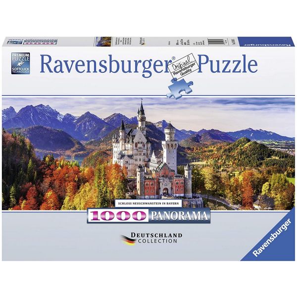 RAVENSBURGER 15161 - Puzzle - Schloss Neuschwanstein in Bayern, 1000 Teile