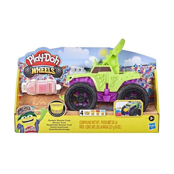 HASBRO F1322 - Play-Doh - Wheels, Mampfender Monster Truck