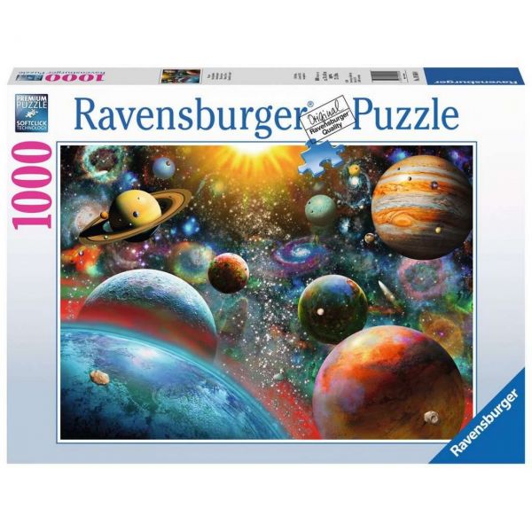 RAVENSBURGER 19858 - Puzzle - Planeten, 1000 Teile