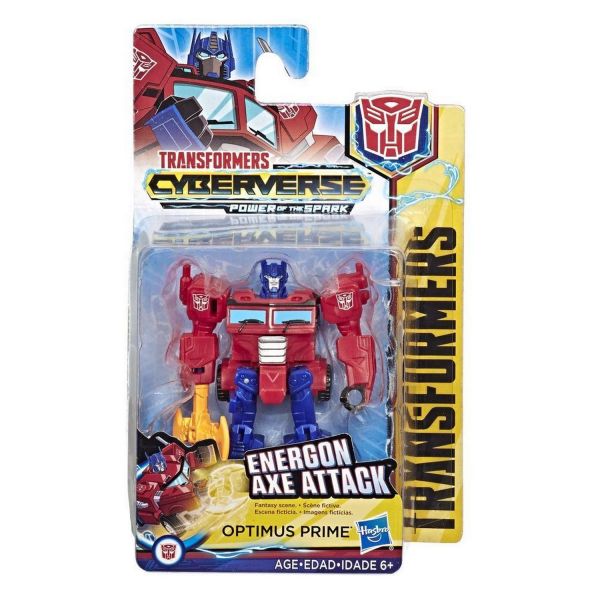 HASBRO E4784 - Transformers Cyberverse - Action Attackers Scout, OPTIMUS PRIME
