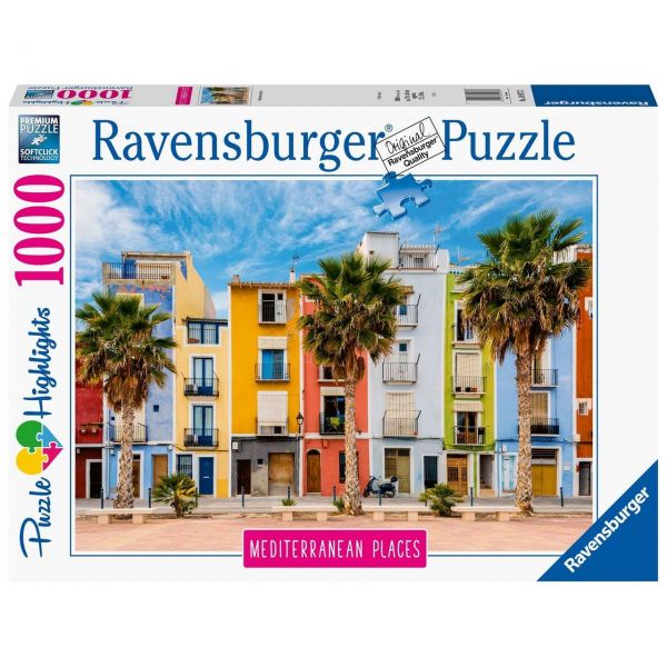 RAVENSBURGER 14977 - Puzzle - Mediterranean Places, Spanien, 1000 Teile