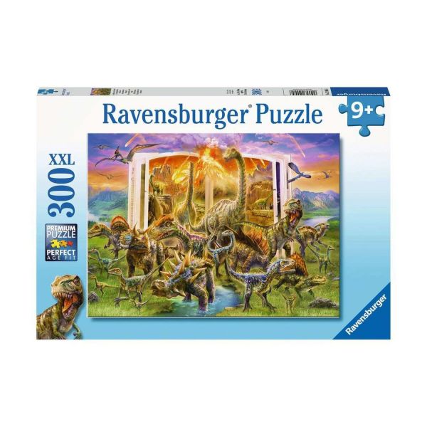 RAVENSBURGER 12905 - Puzzle - Lexikon aus der Urzeit, 300 Teile