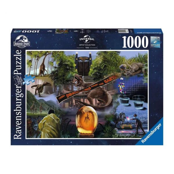 RAVENSBURGER 17147 - Puzzle - Jurassic Park, 1000 Teile
